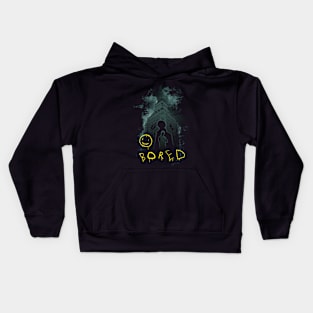 Bored :) Kids Hoodie